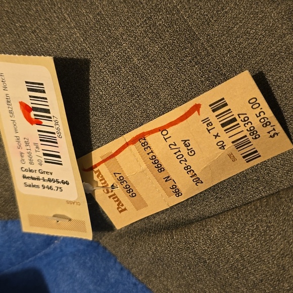 Phineas Cole Solid Wool Jacket, Size 40/Tall - Picture 5 of 16